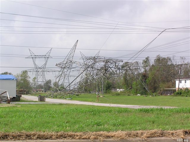 Rita - Power Grid Damage